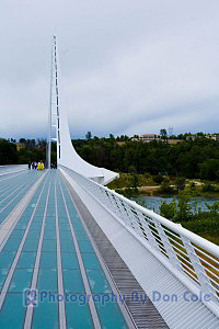 Sundial Footbridge - Redding, California