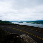 Columbia River Gorge from Vista House at Crown Point