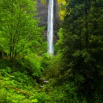 Latourell Falls on Hwy 30, OR