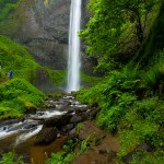 Latourell Falls on Hwy 30, OR