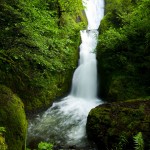 Bridalveil Falls on Hwy 30, OR